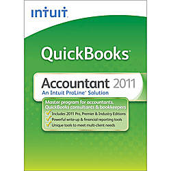 QuickBooks Premier Accountant 2011 Traditional Disc by Office Depot ...