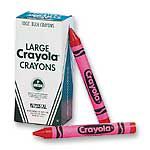 Crayola Large Crayon Refills 33 Yellow Box Of 12