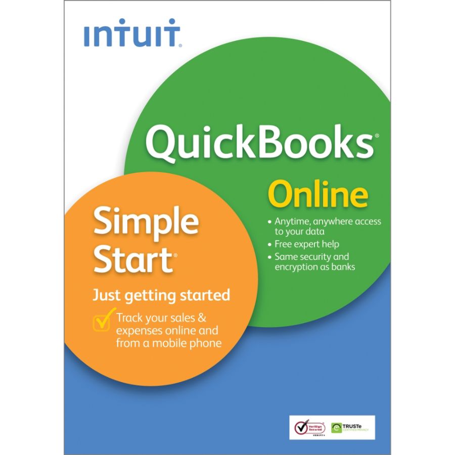 QuickBooks Online Simple Start 2013 For PCMac Online Service