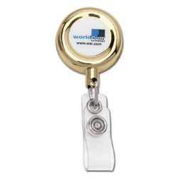 Round Metal Retractable Badge Holder by Office Depot & OfficeMax