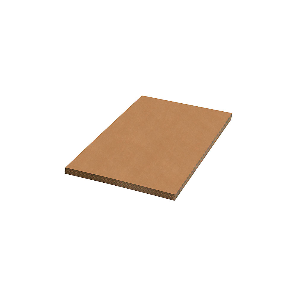 Brand 100percent Recycled Material Kraft Corrugated Sheets 30 x 30  Pack Of 20