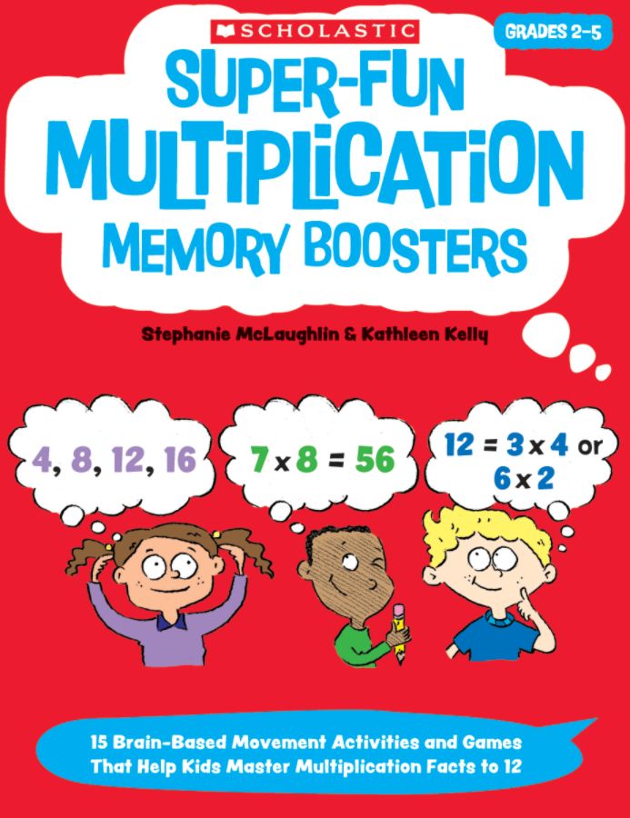 Scholastic Super Fun Multiplication Memory Boosters