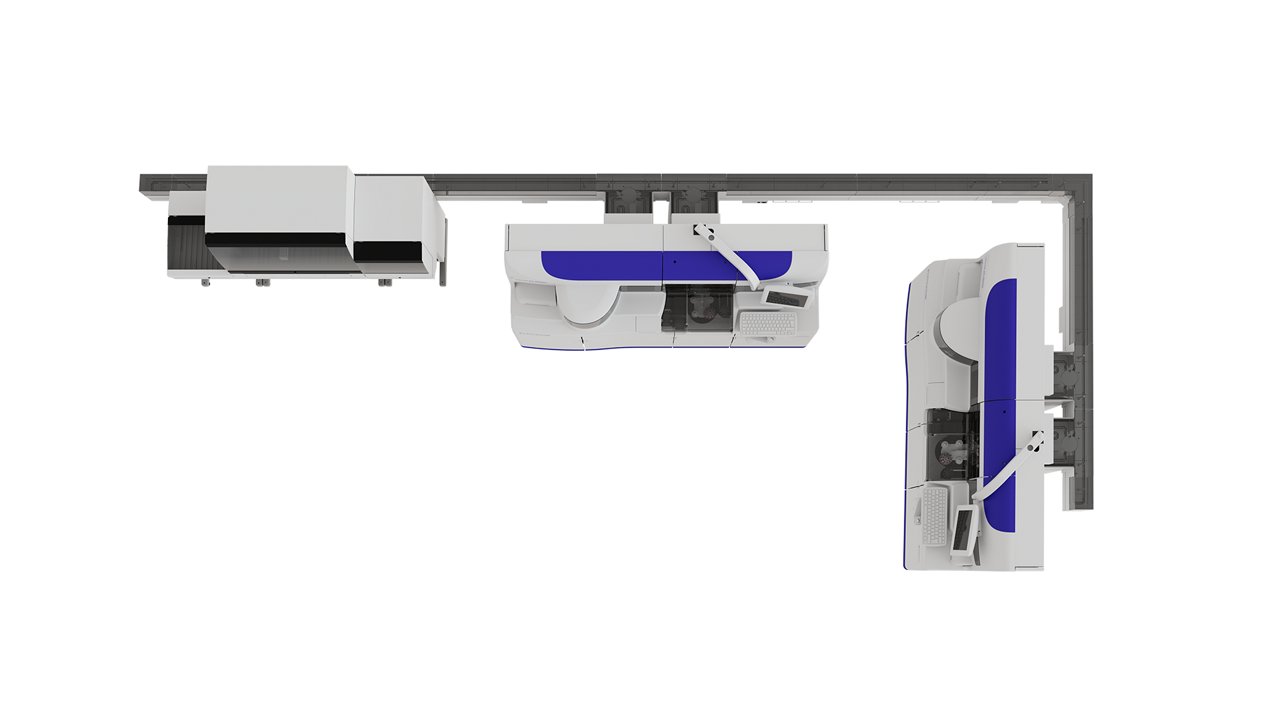 Duo+ L corner configuration