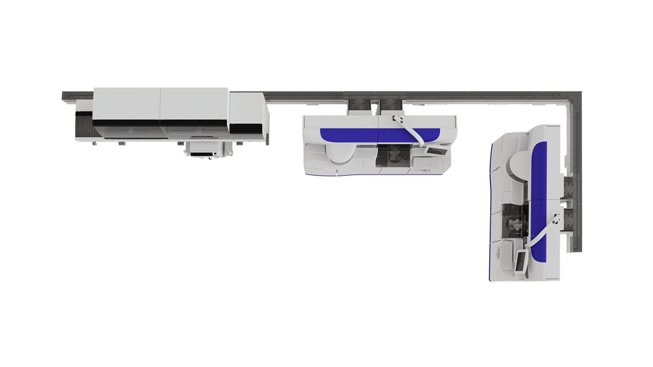 Duo+ L corner configuration