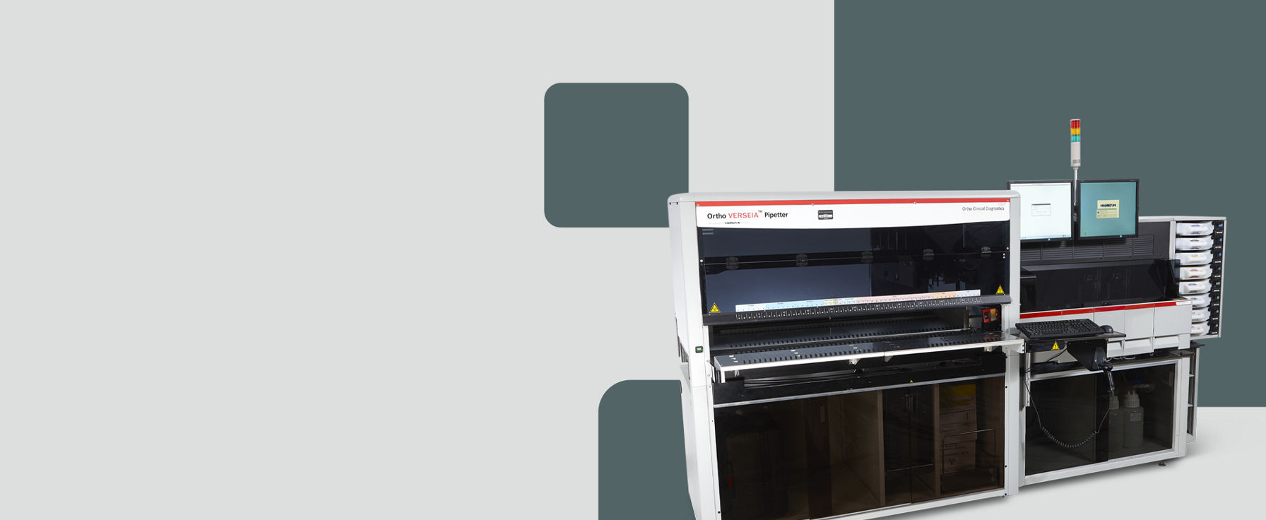 Verseia® Pipetter & Ortho® Summit Processor