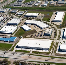 Aerial shot of facility.