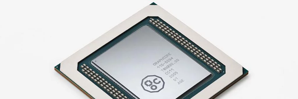Graphcore computer chip.