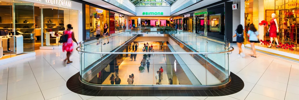 Intérieur du CF Rideau Centre à Ottawa