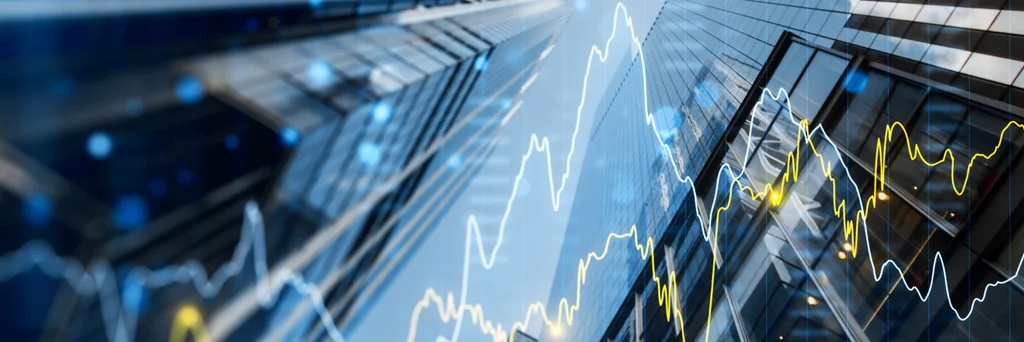 computer screen with graphs