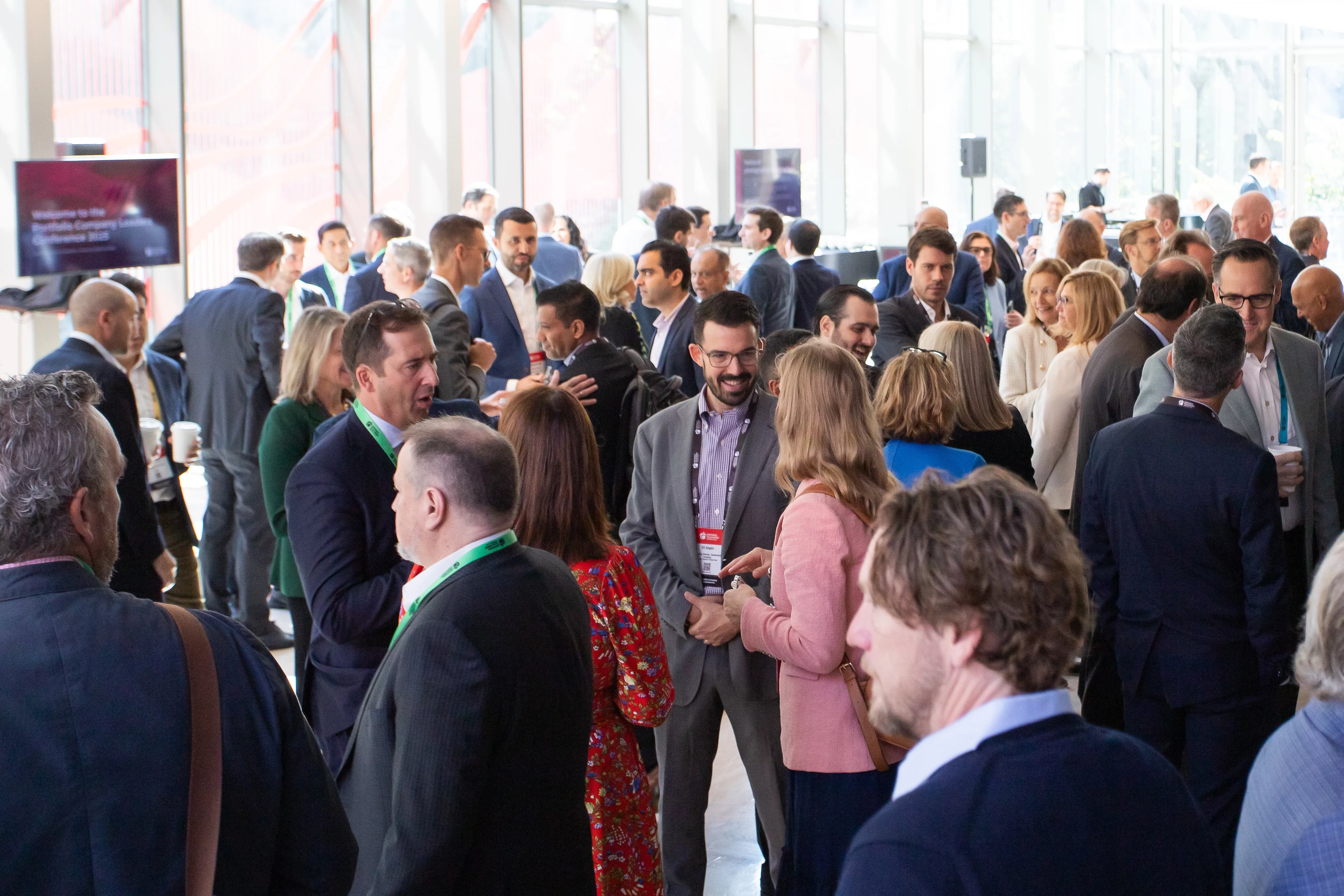 Conference overhead view