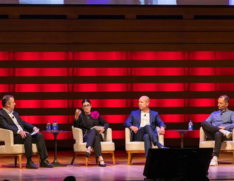 Conference overhead view