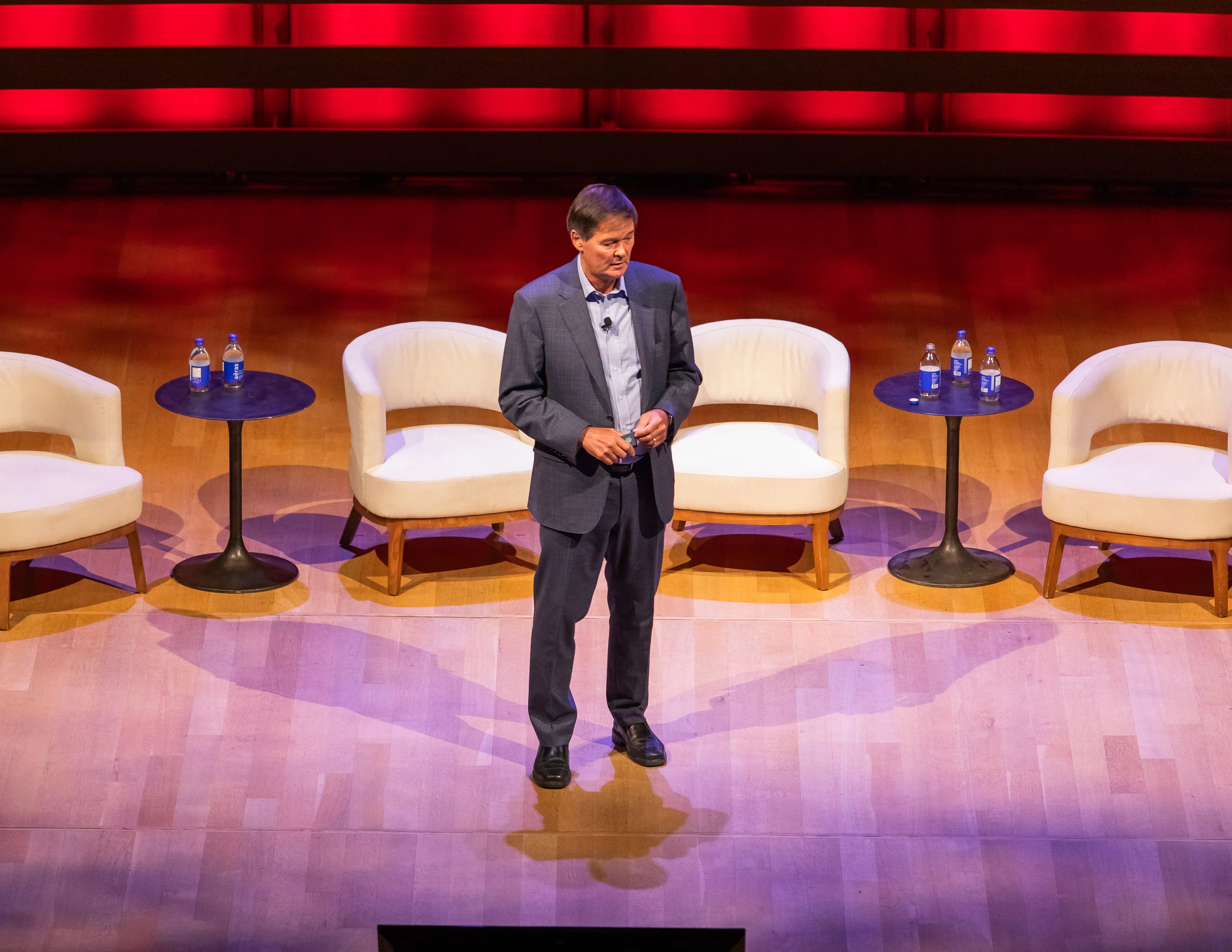 Conference overhead view
