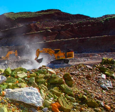 Image of mining operations 