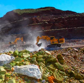 Image of mining operations 