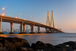 skyline in mumbai