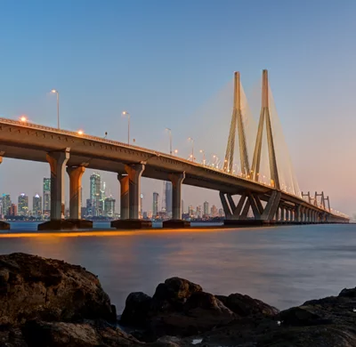 skyline in mumbai