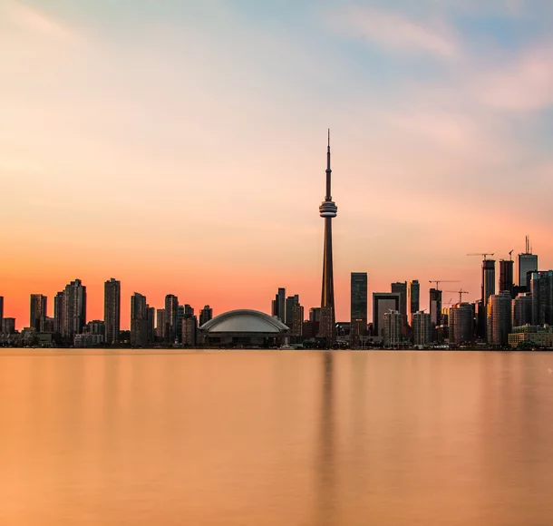 Toronto at sunrise