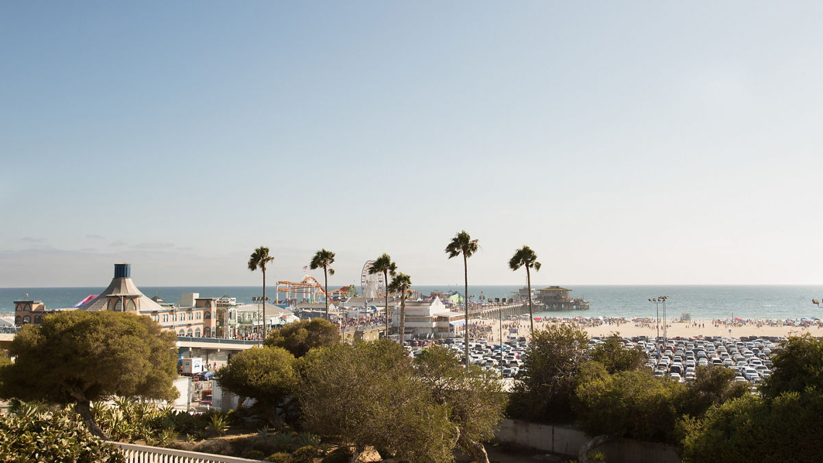 Santa Monica 2016 Culture of Health. Santa Monica Pier.
