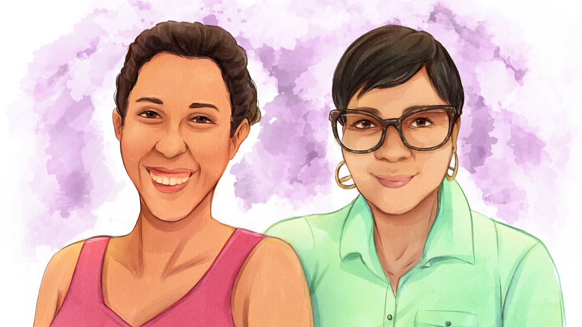 Ana Elisa Pérez Quintero and Elda Guadalupe