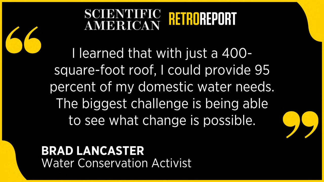 Rainwater Quotecard