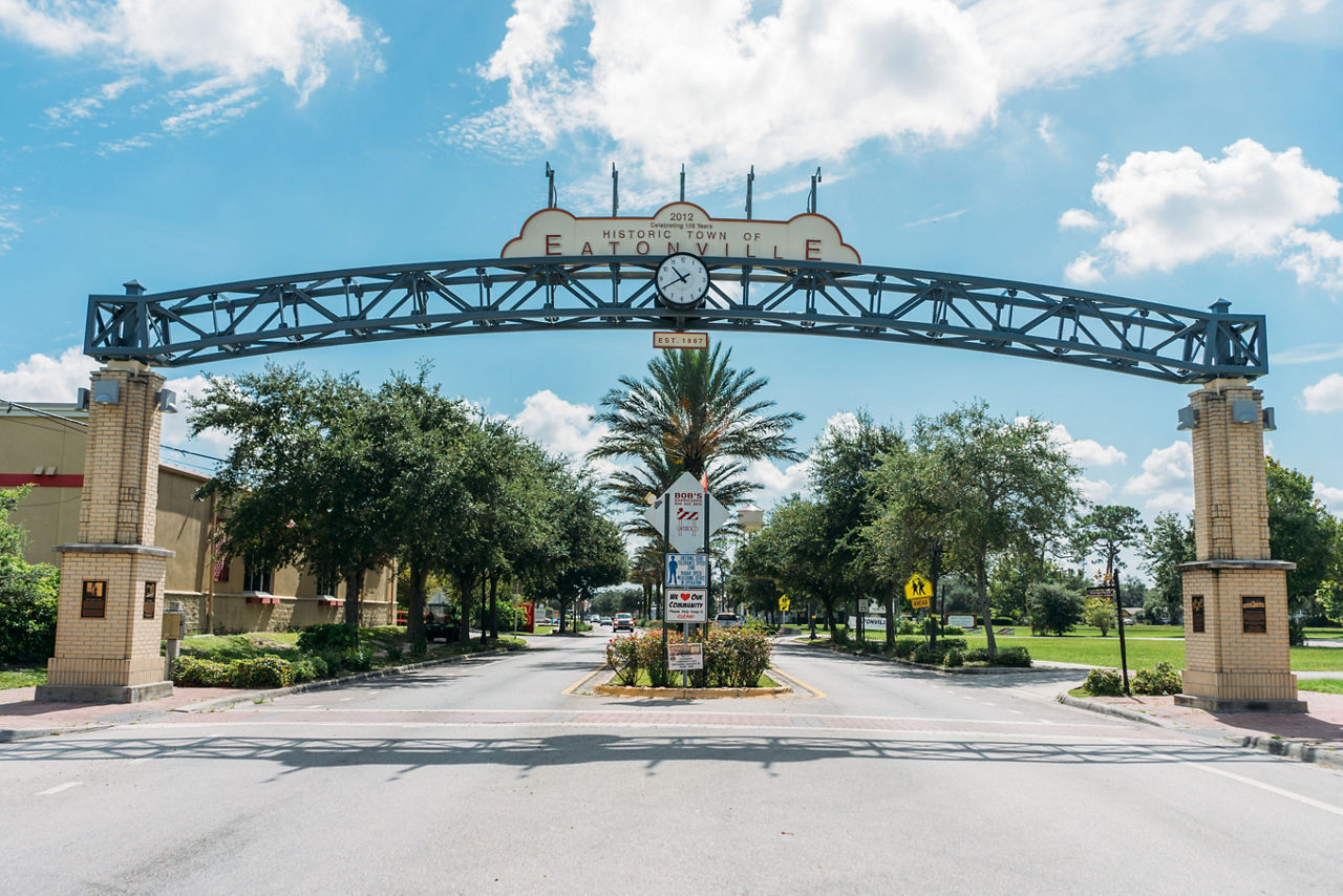 Entrance to Historic Town of Eatonville