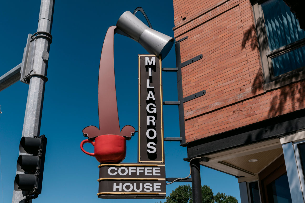 ALAMOSA, CO - SEPT. 15, 2021 - Milagros coffee house is referred to as La Puente's "community's living room". “Milagros’ mission is to support La Puente by operating profitably and to consistently provide simple, healthy, delicious food and beverages. Milagros is also committed to providing a welcoming environment to the community and to promote further awareness of hunger, homelessness and La Puente.”