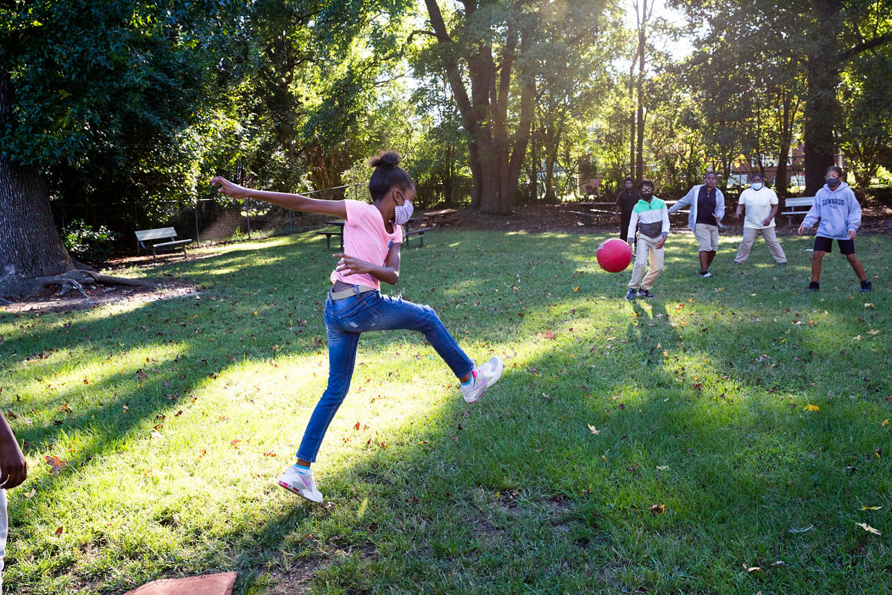 Boys and Girls Club of Tar River, headed by Ron Green. Rocky Mount, NC. September 23, 2021 (Photo by Samantha Appleton)In the face of historical challenges, the people of Rocky Mount, N.C., are embarking on a journey to address structural racism and racial equity as key drivers of health. This rural town of 54,000 is working to make the city’s power structure more inclusive, encourage collaboration between generations and racial groups, and address the root causes of racism. Residents are taking an expansive view of health and fostering connections around such critical issues as affordable housing, workforce development and wealth building, and access to healthy foods.