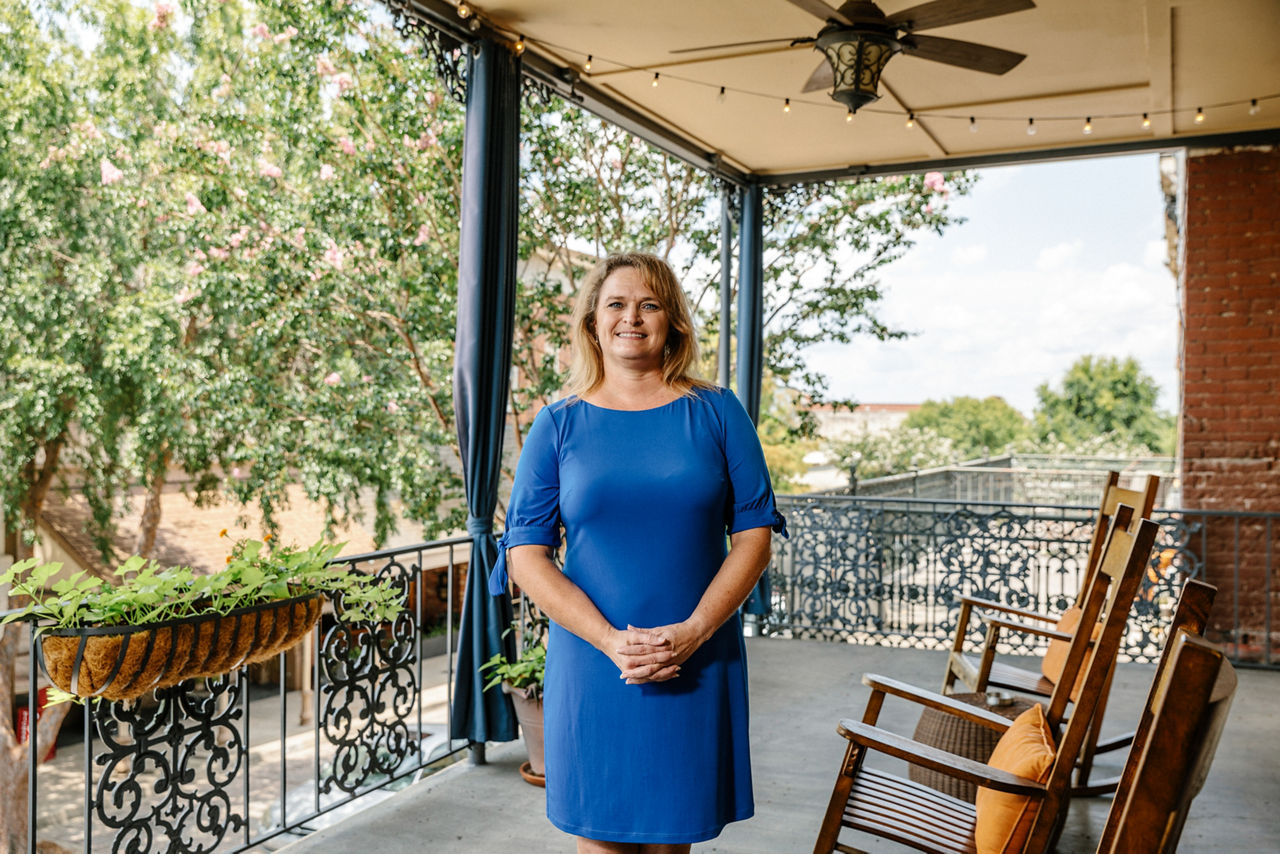 Kimberly Hopkins, executive director of the Vicksburg Main Street Program.