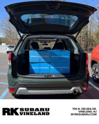 RK Subaru Loves to Help - Sock Donation to Cumberland Family Shelter