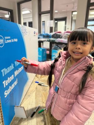 Teton Motors Subaru Supports Children's Learning Center - Jackson Hole, WY
