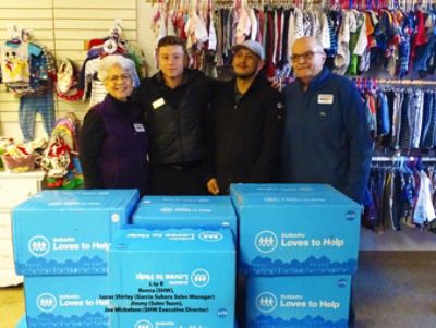 Big Smiles are New Shoes and Socks