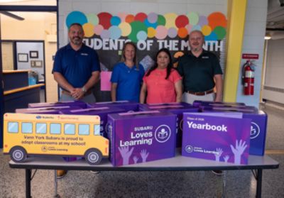 Subaru Loves Learning 2026 - Vann York Subaru AsheboroYanet M.