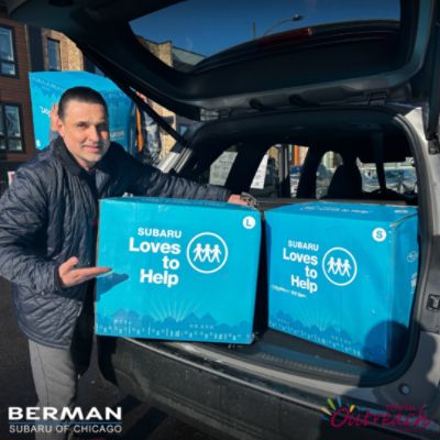 Youth Outreach Services and Berman Subaru of Chicago Coat Drive!
