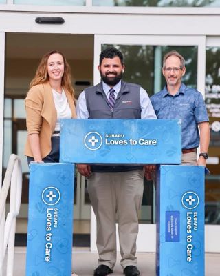 McDaniels Subaru of Columbia Delivers Comfort to Cancer Patients