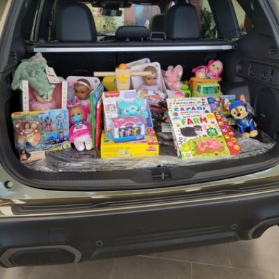Sport Subaru Collected Donations for the Marine Corp Reserve Toys for Tots Campaign