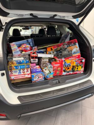 Circle Subaru Supports Annual Toy Drive.