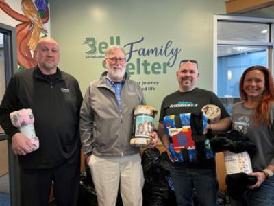 Ciocca Subaru Blankets Bell Family Shelter in Warmth