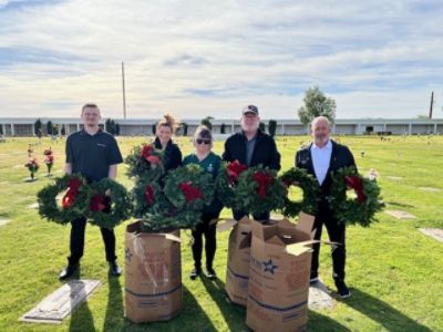 Wreaths across America!