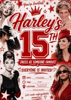 15-Year-Old Birthday Party