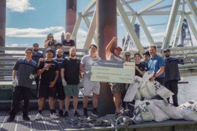 Duckworth Beach Subaru of Portland Cleanup