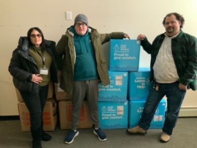 Green Chimney Families Benefit from Operation Warm