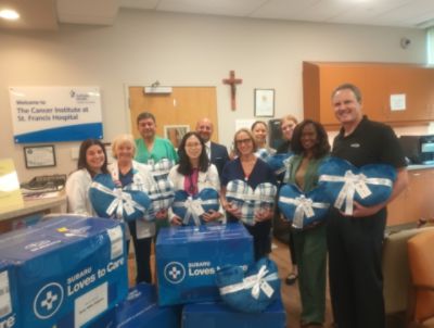 Showing the Love at The Cancer Institute at St. Francis Hospital