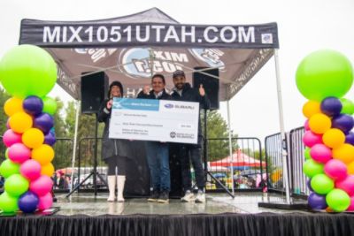 Girls on the Run Utah 5K Race in the Rain - Mark Miller Subaru Adding Sunshine