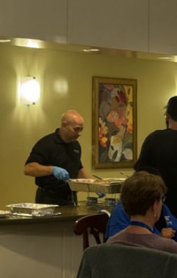 Dinner at the American Cancer Society Hope Lodge