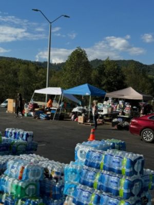 Delivering Emergency Relief to Communities Devastated by Hurricane Helene