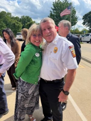 Honoring Gastonia Fire Chief