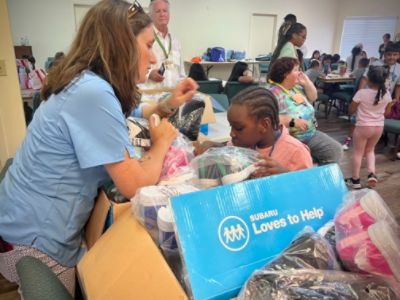 Subaru North Orlando Helps Kids Put Their Best Foot Forward!