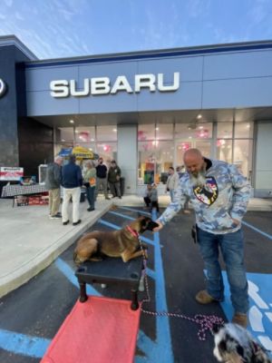 Burke Subaru brought my rescue pup Gigi and me together.
