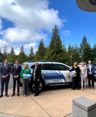 Peninsula Subaru Supports Community Members Battling Cancer 
