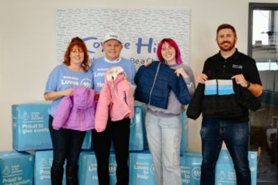 Subaru Loves to Help X 2026 Coyote Hill Coat Donation